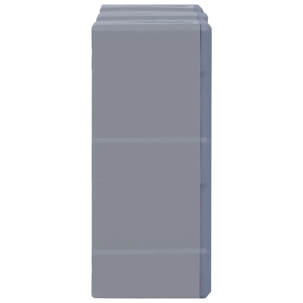 vidaXL Monilaatikkojärjestelijä 8 suurella laatikolla 52x16x37 cm hinta ja tiedot | Varastohyllyt | hobbyhall.fi