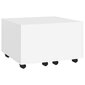 vidaXL Sohvapöytä valkoinen 60x60x38 cm lastulevy hinta ja tiedot | Sohvapöydät | hobbyhall.fi