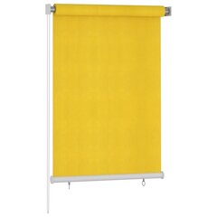 vidaXL Rullaverho ulkotiloihin 100x140 cm keltainen HDPE hinta ja tiedot | Kaihtimet | hobbyhall.fi