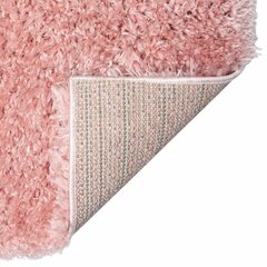 vidaXL Korkeanukkainen Shaggy matto pinkki 160x230 cm 50 mm hinta ja tiedot | Isot matot | hobbyhall.fi