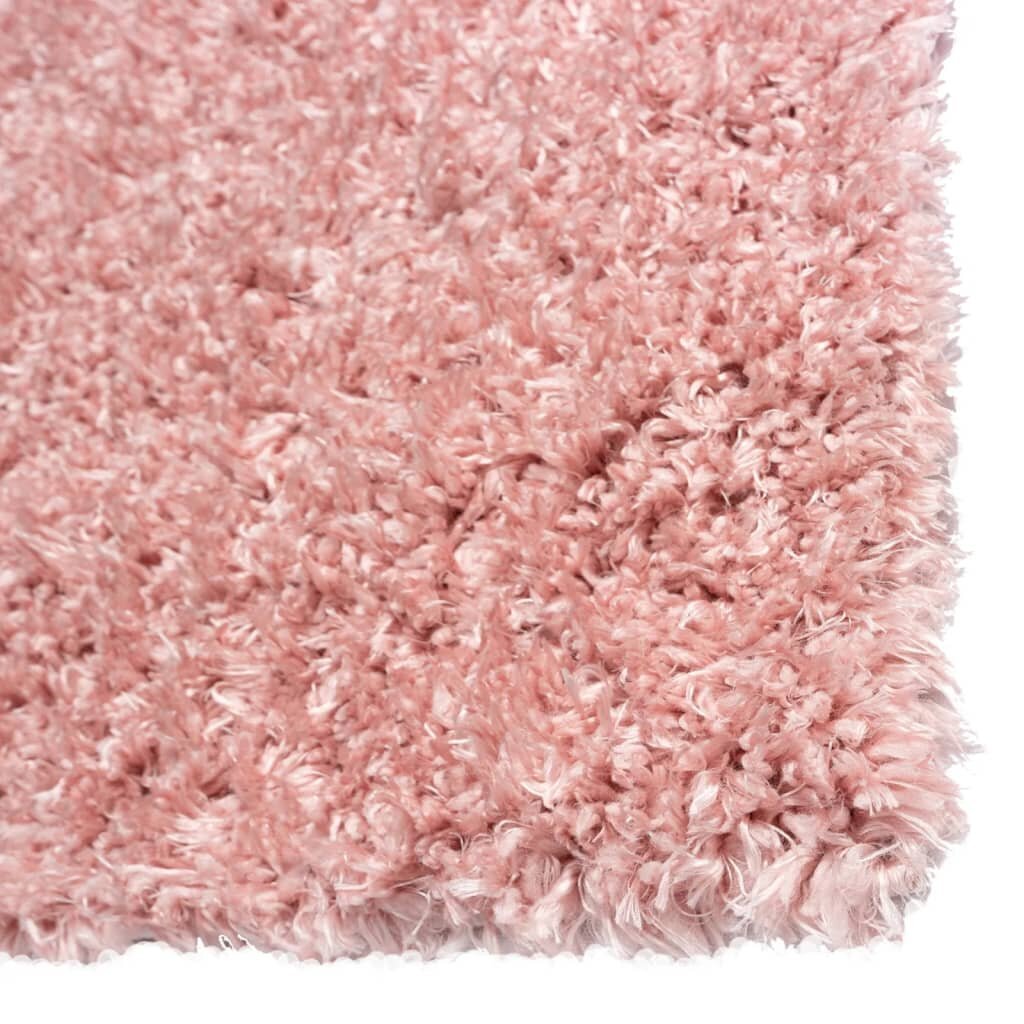 vidaXL Korkeanukkainen Shaggy matto pinkki 160x230 cm 50 mm hinta ja tiedot | Isot matot | hobbyhall.fi