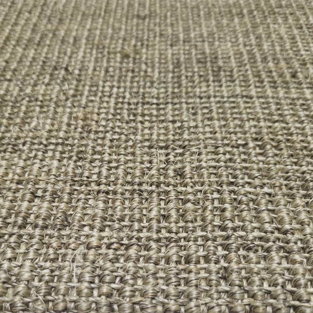 vidaXL Matto luonnollinen sisal 66x350 cm vihreä hinta ja tiedot | Isot matot | hobbyhall.fi