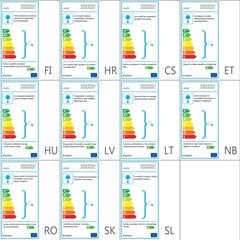 vidaXL LED-seinävalaisimet ulkotiloihin 2 kpl Ruost. teräs Ylös/alas hinta ja tiedot | Puutarha- ja ulkovalot | hobbyhall.fi