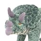 vidaXL Seisova pehmolelu dinosaurus Triceratops vihreä XXL hinta ja tiedot | Pehmolelut | hobbyhall.fi