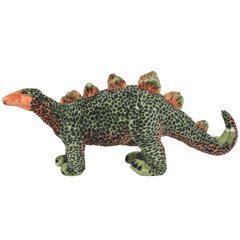 vidaXL Seisova leludinosaurus Stegosaurus XXL plyysi vihreä ja oranssi hinta ja tiedot | Pehmolelut | hobbyhall.fi
