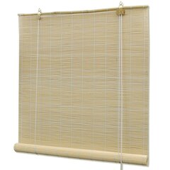 vidaXL Luonnolliset bambu rullaverhot 150 x 220 cm hinta ja tiedot | Kaihtimet | hobbyhall.fi