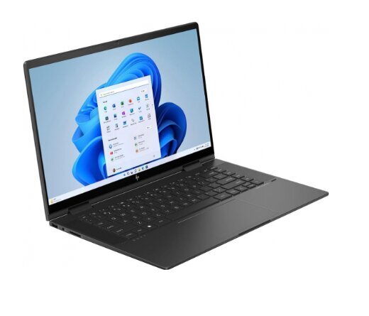 HP ENVY x360 15-fh0005ny - Ryzen 5-7530U, 15.6" FHD IPS 250nits Touch, 16GB, 512GB SSD, Windows 11 Home, Nightfall Black hinta ja tiedot | Kannettavat tietokoneet | hobbyhall.fi