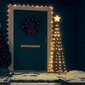 vidaXL Kartio joulukuusi 84 lämpimän valkoista LED-valoa 50x150 cm hinta ja tiedot | Joulukuuset ja kranssit | hobbyhall.fi