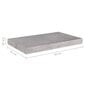 vidaXL Kelluvat seinähyllyt 2 kpl betoninharmaa 50x23x3,8 cm MDF hinta ja tiedot | Hyllyt | hobbyhall.fi