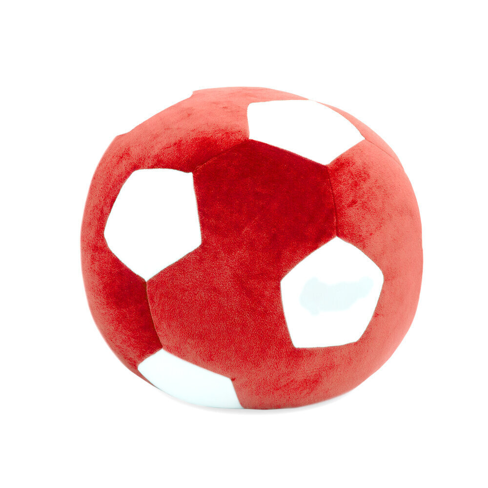 Koristeellinen lelutyyny: punainen pallo (30cm) hinta ja tiedot | Koristetyynyt ja tyynynpäälliset | hobbyhall.fi