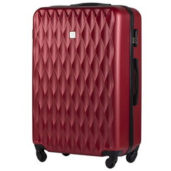 Iso matkalaukku Wings L, tummanpunainen hinta ja tiedot | Matkalaukut ja -kassit | hobbyhall.fi