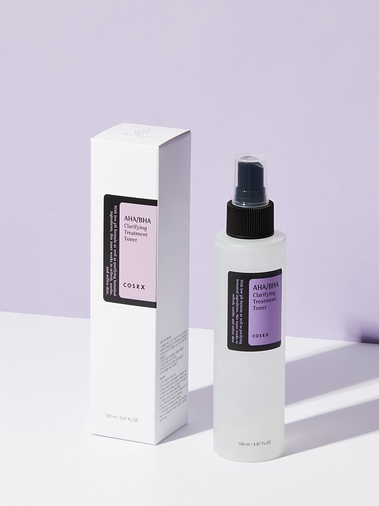 Kasvovesi CosRx AHA / BHA Clarifying Treatment Toner, 150 ml hinta ja tiedot | Kasvojen puhdistusaineet | hobbyhall.fi