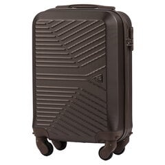 Pieni matkalaukku Wings XS, ruskea hinta ja tiedot | Matkalaukut ja -kassit | hobbyhall.fi