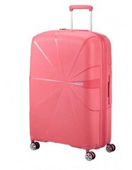 Iso matkalaukku American Tourister L, pinkki hinta ja tiedot | Matkalaukut ja -kassit | hobbyhall.fi