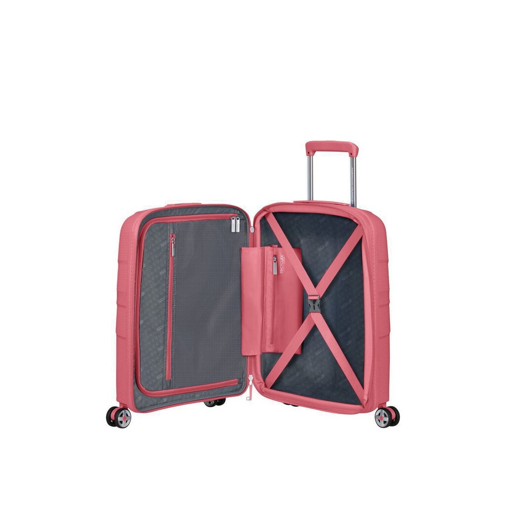 Pieni matkalaukku American Tourister S, pinkki hinta ja tiedot | Matkalaukut ja -kassit | hobbyhall.fi