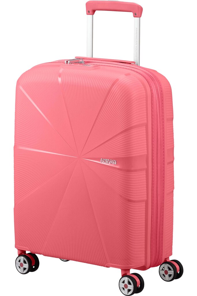 Pieni matkalaukku American Tourister S, pinkki hinta ja tiedot | Matkalaukut ja matkakassit | hobbyhall.fi