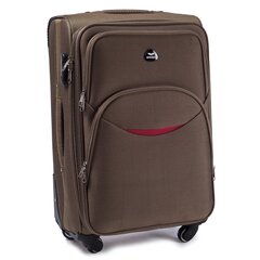 Keskikokoinen matkalaukku Wings M, ruskea hinta ja tiedot | Matkalaukut ja matkakassit | hobbyhall.fi