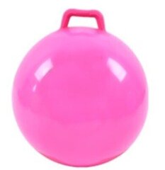 Hyppypallo kahvalla 45cm pinkki hinta ja tiedot | Voimistelupallot | hobbyhall.fi