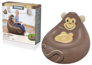 Puhallettava nojatuoli Monkey 72 x 72 x 64 cm Bestway 75116 hinta ja tiedot | Ilmapatjat | hobbyhall.fi