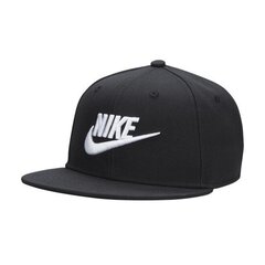 Nike lasten lippis FB5081*010, musta 196606810256 hinta ja tiedot | Poikien hatut, huivit ja käsineet | hobbyhall.fi