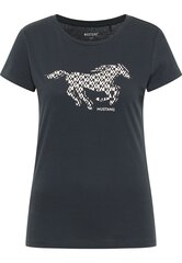 Mustang naisten T-paita 1014973*4139, laivastonsininen 4058823718394 hinta ja tiedot | Naisten T-paidat | hobbyhall.fi