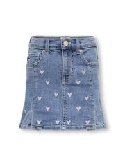 Only lasten denimhame 15315609*01, sininen/vaaleanpunainen 5715513606551 hinta ja tiedot | Kids Only Muoti | hobbyhall.fi