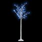 vidaXL Joulukuusi 140 LED 1,5 m sininen paju ulos/sisälle hinta ja tiedot | Joulukoristeet | hobbyhall.fi