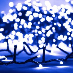 vidaXL Kompakti LED-valonauha 400 LED-valoa sininen 13 m PVC hinta ja tiedot | Jouluvalot | hobbyhall.fi