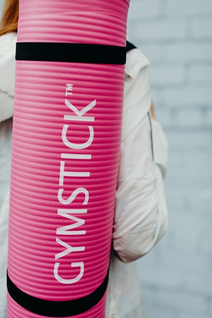 Gymstick NBR Comfort -harjoitusmatto 150x60x1 cm, vaaleanpunainen hinta ja tiedot | Joogamatot | hobbyhall.fi