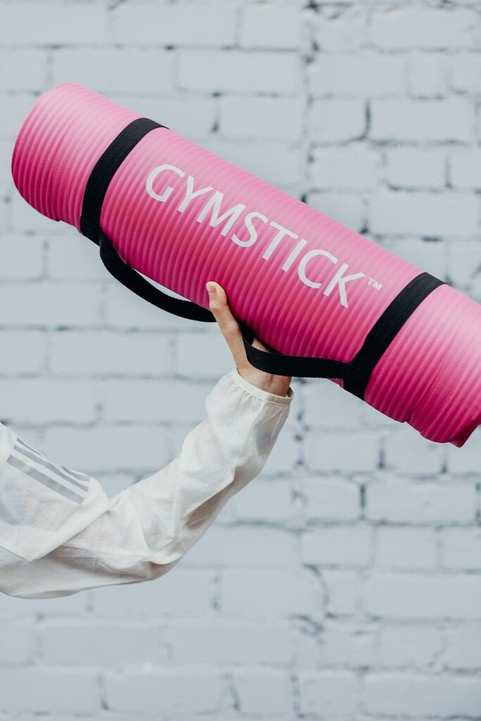 Gymstick NBR Comfort -harjoitusmatto 150x60x1 cm, vaaleanpunainen hinta ja tiedot | Joogamatot | hobbyhall.fi