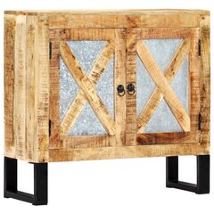 vidaXL Senkki 80x30x76 cm täysi mangopuu hinta ja tiedot | Olohuoneen kaapit ja lipastot | hobbyhall.fi