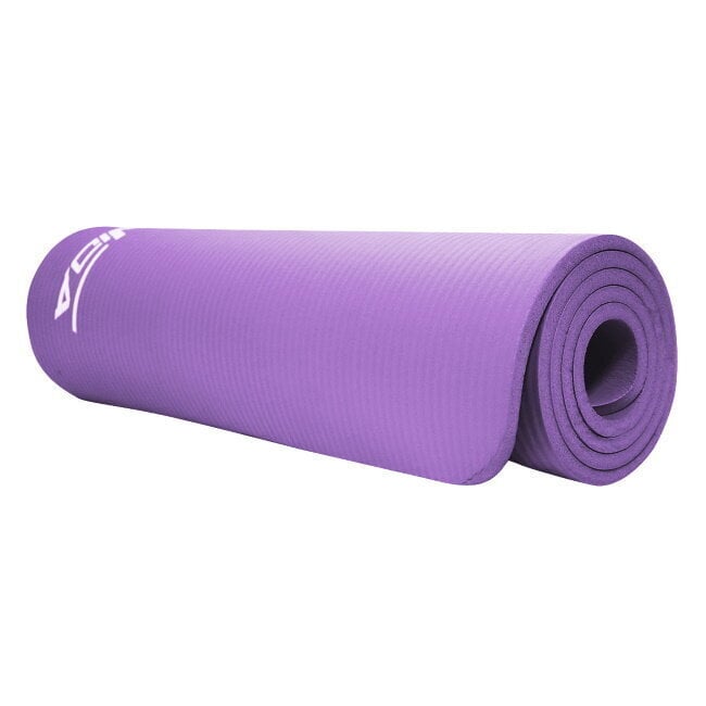 SportVida NBR Non-Slip Exercise Mat -treenimatto, 180 x 60 x 1 cm, violetti hinta ja tiedot | Joogamatot | hobbyhall.fi