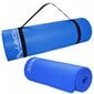 SportVida NBR Non-Slip Exercise Mat -treenimatto, 180 x 60 x 1 cm, sininen hinta ja tiedot | Joogamatot | hobbyhall.fi