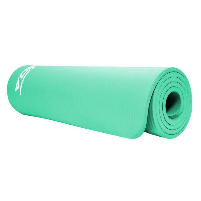 SportVida NBR Non-Slip Exercise Mat -treenimatto, 180 x 60 x 1 cm, sininen hinta ja tiedot | Joogamatot | hobbyhall.fi