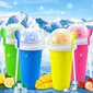 Jääjuoman valmistuskuppi, Slushy Cup, Frozen Magic, vihreä hinta ja tiedot | Lasit, mukit ja kannut | hobbyhall.fi