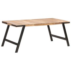 vidaXL Ruokapöytä 180x90x76 cm täysi mangopuu hinta ja tiedot | Ruokapöydät | hobbyhall.fi