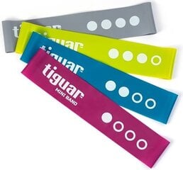 Vastuskuminauhasetti TIGUAR® Mini Bands 2.0 hinta ja tiedot | Tiguar Urheilu ja vapaa-aika | hobbyhall.fi