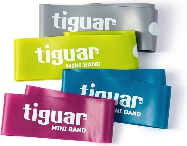 Vastuskuminauhasetti TIGUAR® Mini Bands 2.0 hinta ja tiedot | Vastuskuminauhat | hobbyhall.fi