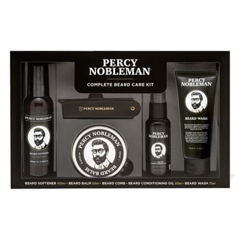 Parranhoitosarja miehille Percy Nobleman Complete Beard Care Kit hinta ja tiedot | Parranajo ja karvanpoisto | hobbyhall.fi