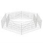 vidaXL Korotettu kuusikulmainen gabion-/kivikorikehys 200x173x40 cm hinta ja tiedot | Kukkaruukut | hobbyhall.fi