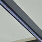 vidaXL Sisäänkelattava markiisi tuulisensori ja LED 400x300 cm kerma hinta ja tiedot | Aurinkovarjot ja markiisit | hobbyhall.fi