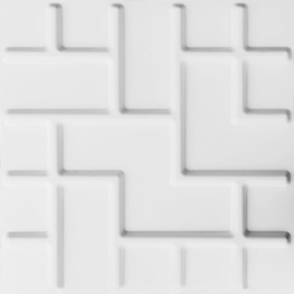 WallArt 24 kpl 3D-seinäpaneeleja GA-WA16 Tetris hinta ja tiedot | Seinälaatat | hobbyhall.fi