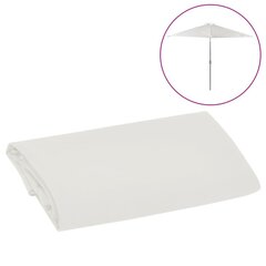 vidaXL Aurinkovarjon vaihtokangas hiekanvalkoinen 300 cm hinta ja tiedot | Aurinkovarjot ja markiisit | hobbyhall.fi