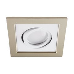 BORYS d beige/valkoinen kattovalaisin STRÜHM 28x105x105mm hinta ja tiedot | Upotettavat valaisimet ja LED-valaisimet | hobbyhall.fi