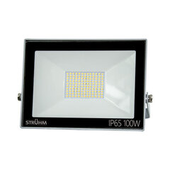 KROMA LED 100w harmaa cw 8380 lm smd LED valonheitin STRÜHM 215x269x32mm hinta ja tiedot | Puutarha- ja ulkovalot | hobbyhall.fi