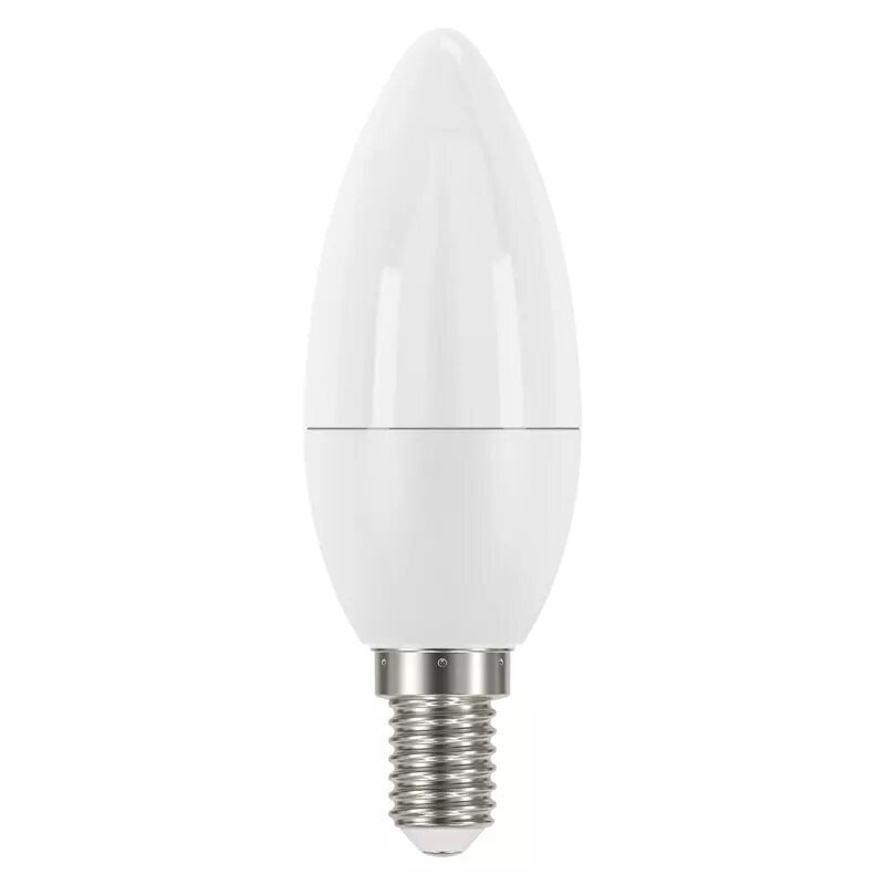 LED-lamppu emos valaistus e14, 220-240v, 5w, 470lm, 2700k, lämmin valkoinen, 30000h, klassinen kynttilä 102x35x35mm hinta ja tiedot | Lamput | hobbyhall.fi