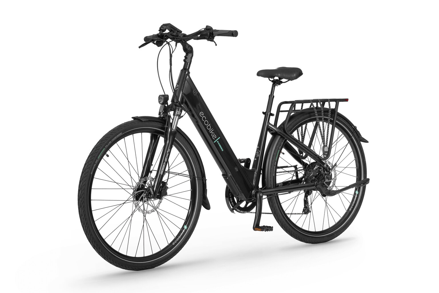 Sähköpyörä Ecobike X-Cross 17,5Ah LG 19", 28", musta hinta ja tiedot | Sähköpyörät | hobbyhall.fi