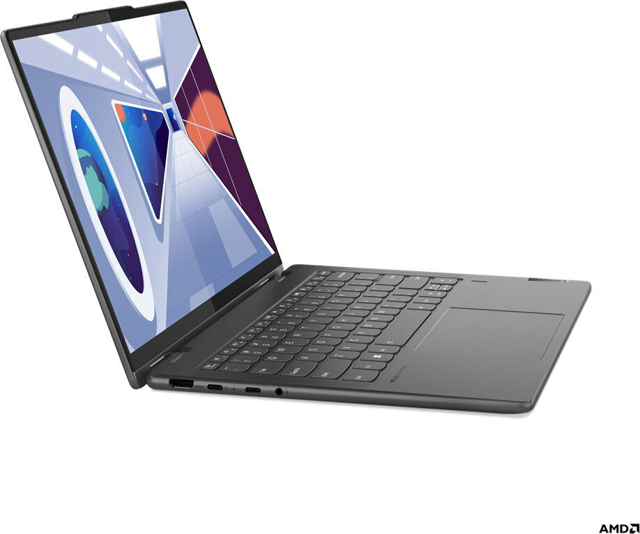 Lenovo Yoga 7 14ARP8 AMD Ryzen 5 7535U 16GB 512GB AMD Radeon 660M Windows 11 Storm Grey hinta ja tiedot | Kannettavat tietokoneet | hobbyhall.fi