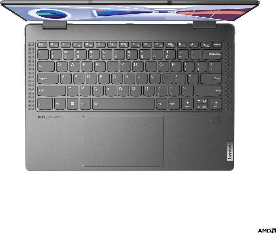 Lenovo Yoga 7 14ARP8 AMD Ryzen 5 7535U 16GB 512GB AMD Radeon 660M Windows 11 Storm Grey hinta ja tiedot | Kannettavat tietokoneet | hobbyhall.fi