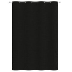 vidaXL Parvekkeen suoja musta 160x240 cm Oxford kangas hinta ja tiedot | Aurinkovarjot ja markiisit | hobbyhall.fi